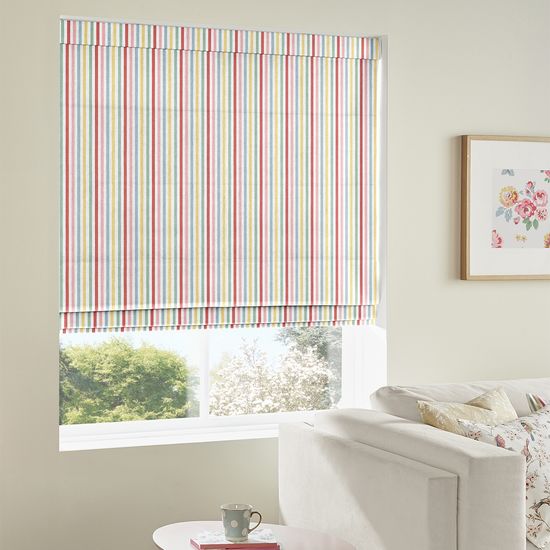 Cath Kidston Mid Stripe Candy Roman Blind